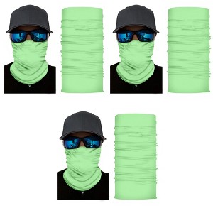 3 Pack Neck Gaiters Lightweight and Breathable Face and Neck Covers - 1 of 4