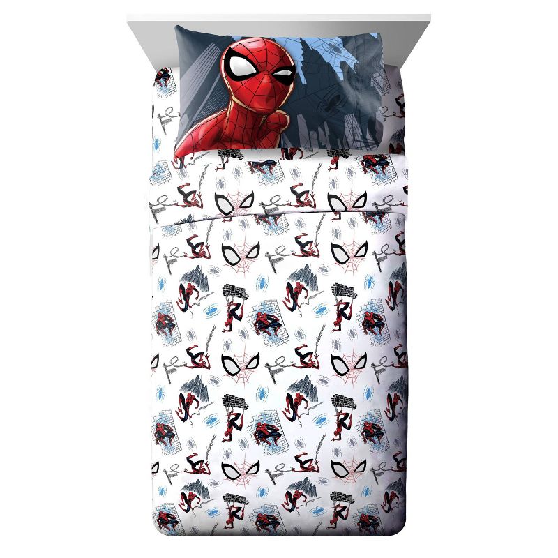 Full Spider-Man Crawl Reversible Kids&#39; Bed in a Bag, 3 of 4
