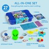 Joyfy Creative Sensory Bin Toys for Kids - Construction/Dinosaur/Space Themed DIY Art Kit, Play Sand Toy Ideal Birthday Gifts for Boys Girls Age 3+ - 2 of 4