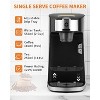 Acekool Single Serve Coffee Maker, Compact Portable Machine for Coffee Pod, Ground Coffee & Tea, 18.6oz Tank, Auto Shut-Off - 4 of 4