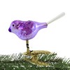Inge Glas 1.5 Inch Mini Maestro Ornament Bird Clip-On Tree Ornaments - 3 of 3