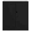 vidaXL File Cabinet Black 31.1 in.x15.7 in.x35.4 in. Steel - 3 of 4