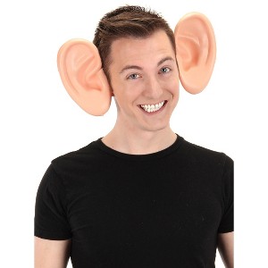 HalloweenCostumes.com    Giant EVA Foam Ears Headband, Black/Pink - 1 of 2