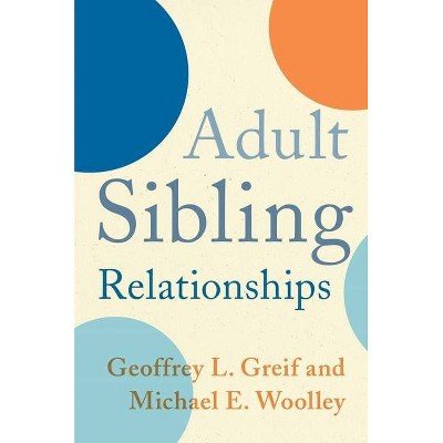 Adult Sibling Relationships - by  Geoffrey Greif & Michael Woolley (Hardcover)