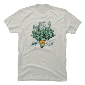 Men's Design By Humans Bad Past Lives By LetterQ T-Shirt - 1 of 3