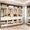 Aheaplus Freestanding Closet Organizer with Drawers and Shoe Rack, Walk-In Closet System with Hanging Rods - 4 of 4