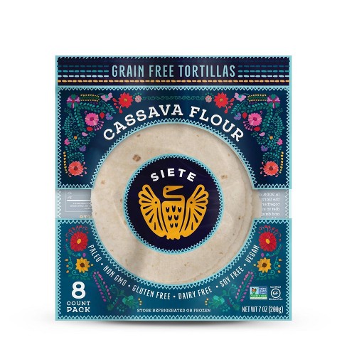 Siete Frozen Cassava Flour Tortilla - 7oz/8ct - image 1 of 4