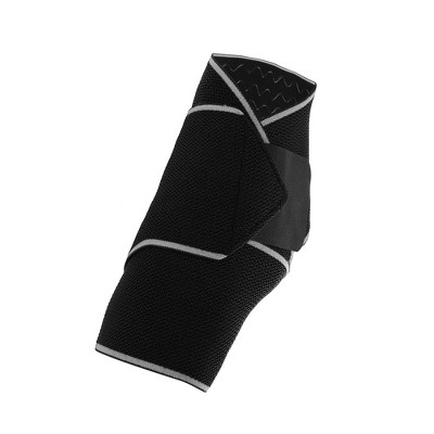 Unique Bargains Ankle Compression Sleeve Socks Foot Ankle Brace For Men ...