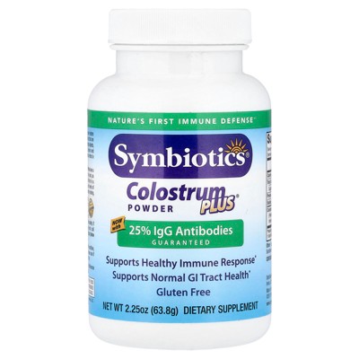 Symbiotics Colostrum Plus®, Powder, 2.25 oz (63.8 g)