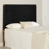 HomeStock Bohemian Harmony Queen Headboard, Matte Black - 4 of 4