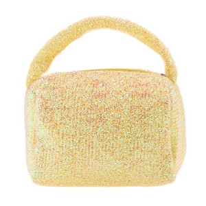 Unique Bargains Women's Sequined Travel Cosmetic Bag 1 Pc - 1 of 3