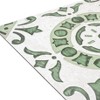GoodGram Peel N' Stick DIY Retro 12x12 Self Adhesive Vinyl Floor Tile - 20 Tiles (20 Total SF in a Box) - Green Medallion - 20 Tiles/20 sq. ft. - 4 of 4