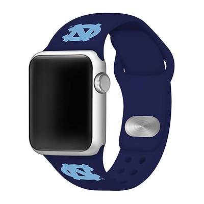 NCAA North Carolina Tar Heels Silicone Apple Watch Band 42mm