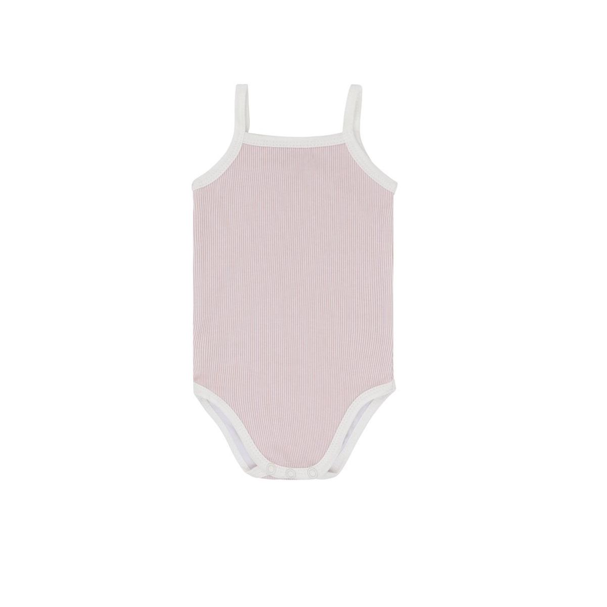 Ely's & Co. Baby Girls Cotton Bodysuits-Undershirts - 3  Pack, Pink Stripes, Floral Dot , and Butterfly - thumbnail 8