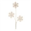 Jeweled Snowflake Spray (Set of 2) - 4 of 4