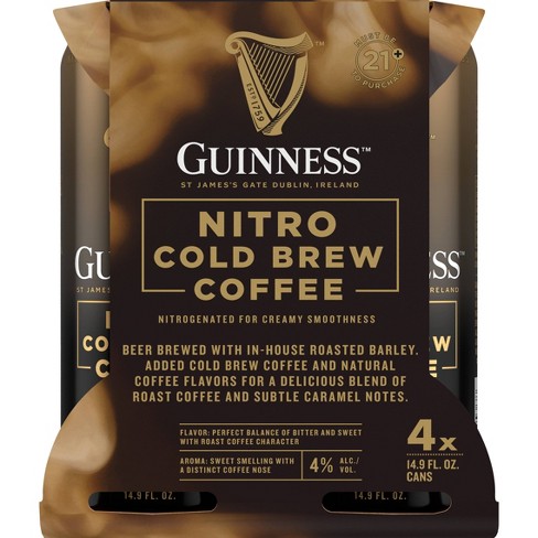 Guinness Draught Beer - 4pk/14.9 Fl Oz Cans : Target