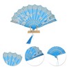 Unique Bargains Tassel Folding Fan 1 Pc - 3 of 4