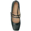 Journee Women's Gredah Medium and Wide Width Mary Jane Dress Flats - 4 of 4