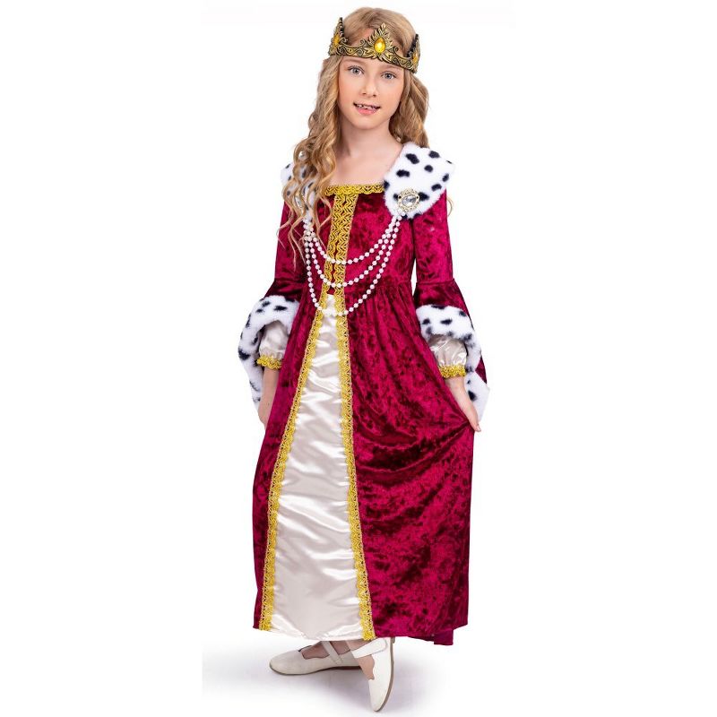Dress Up America Queen Costume for Girls, 2 of 7