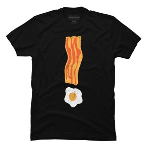 Men's Design By Humans Breakfast is Important!!! By NDTank T-Shirt - 1 of 2