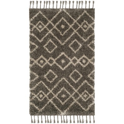 Moroccan Fringe Shag 200 MFG249 Power Loomed Indoor Rug - Safavieh