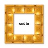 PosterPalooza | 4x4 Bamboo Picture Frame, UV Acrylic, 4 Finishes - Brown, Black, Gold, and Natural - 2 of 4