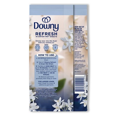 Downy Refresh Fabric Sheets - White Neroli - 30ct