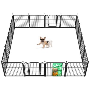 FXW Rollick Dog Playpen for Indoor, Yard, RV Camping, Panels for Puppy and Small Dogs│Patented - 1 of 4