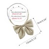 Allegra K Women's Pre-tied Bowknot Solid Color Bowtie School Uniform Bow Ties - 3 of 4