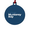 California State University Monterey Bay Primary Logo Aluminum Holiday Christmas Tree Ornament - 2 of 4