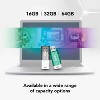 Lexar® JumpDrive® S60 32-GB USB 2.0 Flash Drives (2 Pack; Black/Teal) in Multicolored - 3 of 4