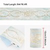 Unique Bargains Self Sticker Peony Pattern Wall Paper Border for Kitchen Bedroom Decor - 2 of 4