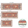 CLEAN EXPERT Bohemian Kitchen Rug Sets 3 Piece with Runner Non Slip Kitchen Rugs and Mats, Washable Kitchen Mats for Floor Entrance Hallway - 2 of 4