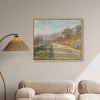Art Remedy Monet - Road of La Roche Guyon Classic Monet Art Prints Framed - 2 of 4
