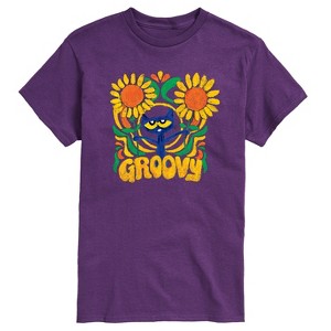 Men's - Pete the Cat - Groovy Frame Short Sleeve Graphic T-Shirt - 1 of 4