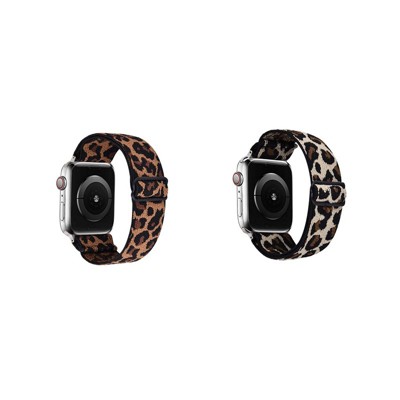 Worryfree Gadgets Nylon Stretchy Band for Apple Watch 38mm 40mm 41mm, 42mm 44mm 45mm iWatch Band Series 8 7 6 5 4 3 2 1 & SE