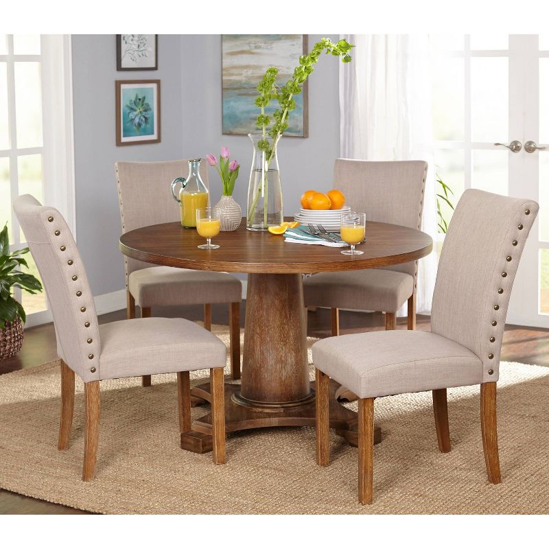 Set of 2 Atwood Dining Chairs Driftwood - Buylateral, 5 of 6