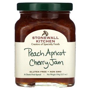 Stonewall Kitchen Peach Apricot Cherry Jam , 12.5 oz (354 g) - 1 of 2