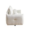 NicBex Couches for Living Room 90" Loveseat Sofa Couch Lamb's Wool Upholstered 2-seater Sofa with 2 Cushions and 2 Ball Pillows - 2 of 4