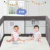 Large Baby Playpen – 47×47in Toddler Play Yard, Indoor Activity Fence for Apartments, Safe & Spacious Play Area - 4 of 4