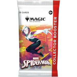 Magic the Gathering Magic: The Gathering Marvel's Spider-Man - Collector Booster Pack (1 Pack of 15 Cards) - 1 of 1