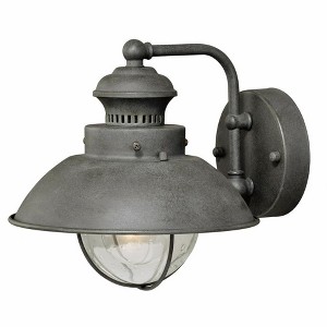 Vaxcel Harwich 1 - Light Sconce in  Textured Gray - 1 of 4