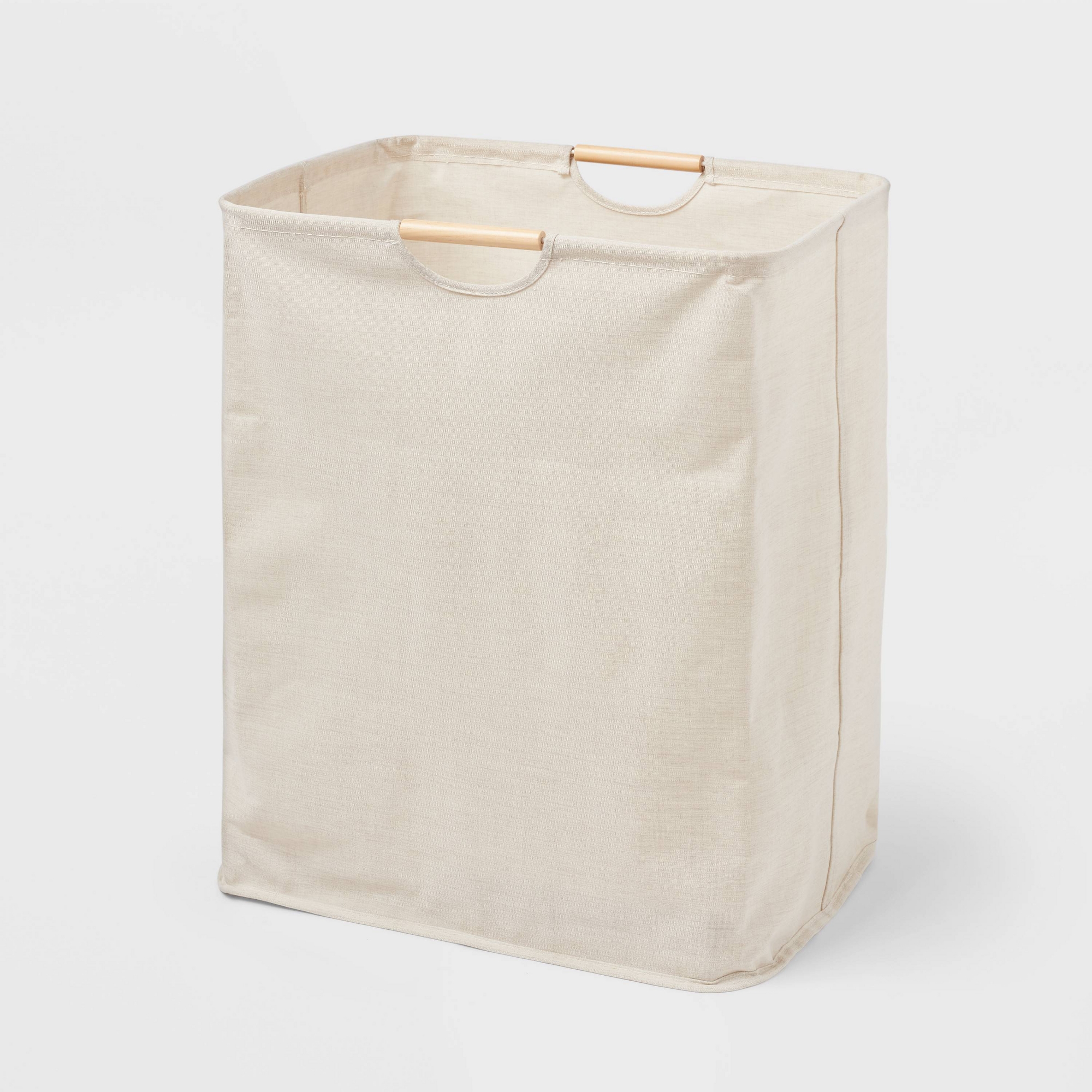 Canvas Rectangle Laundry Hamper - Brightroom™