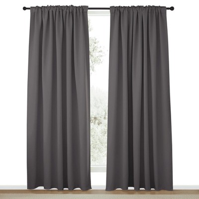 NICETOWN Blackout Window Curtains 2 Panels Thermal Insulated Blackout Drapes with Rod Pocket and Back Tab for Living Room Bedroom Camper