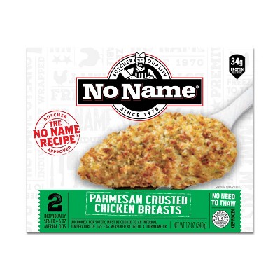 No Name Parmesan Crusted Chicken Breasts - Frozen - 12oz/2ct