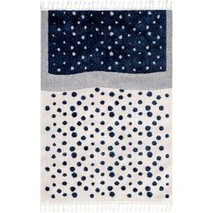 Nuloom Alena Starry Night High-Low Kids Tasseled Indoor Area Rug - 1 of 4