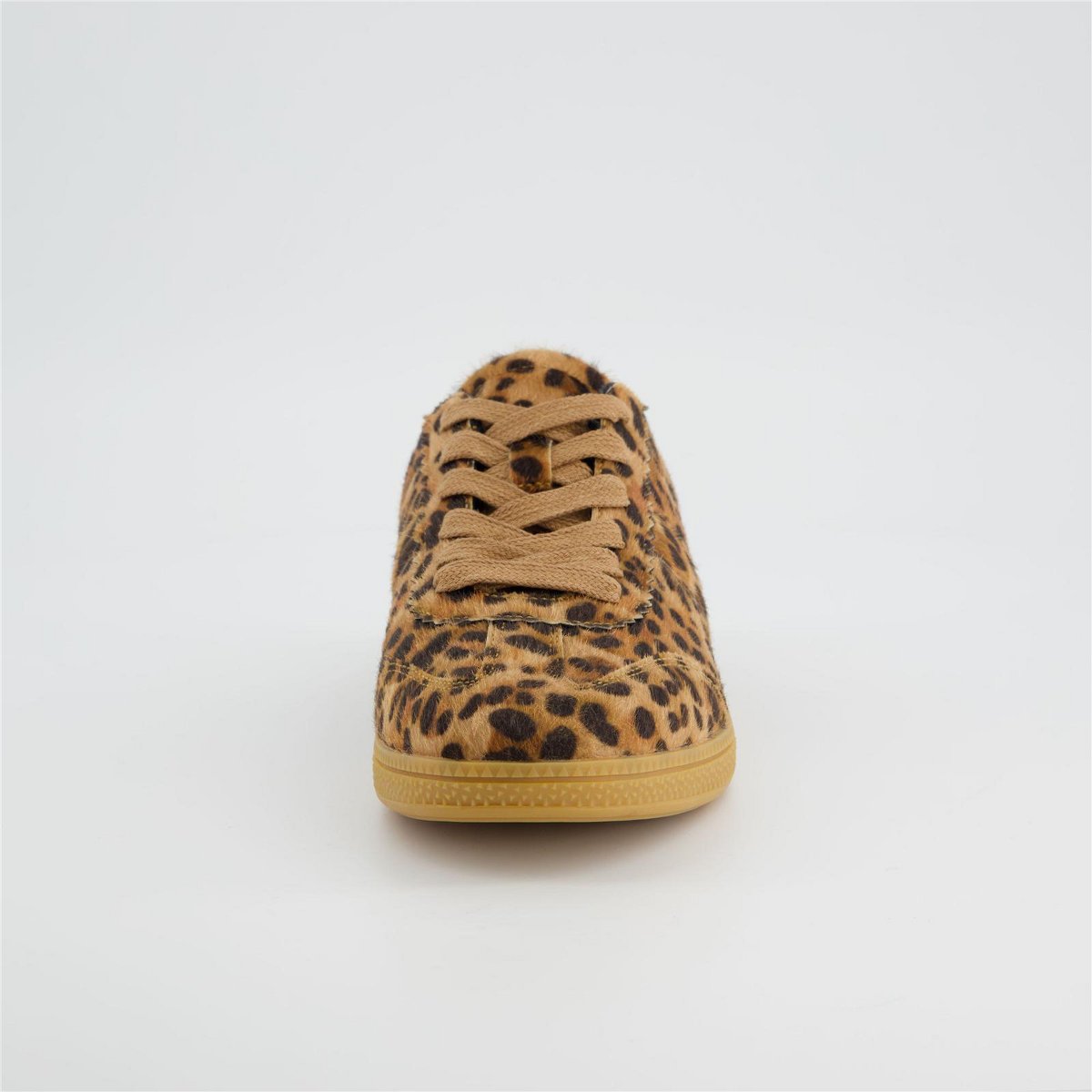 Женские кроссовки CUSHIONAIRE Bravado Women’s Leopard Print Lace-Up Sneakers – Stylish Everyday Shoes with Cushioned Comfort Leopard Fabric 7.5 — фото 7