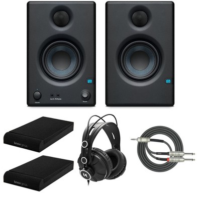 Presonus Eris-E3.5 Monitor with Knox Gear Isolation Pads and Studio Headphone