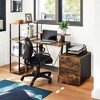NicBex 32 Inch Computer Home Office Desk with Top and Bottom Shelves for Study Room,Bedroom and Office - 3 of 4