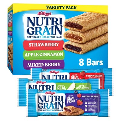 Nutri-Grain Variety Pack Snack Bars - 8ct